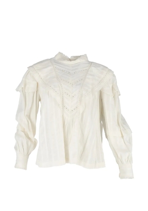 Isabel Marant Vintage Reign long-sleeve blouse - White
