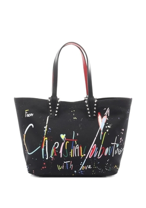 Christian Louboutin Pre-Owned 20s Cabata logo-print small bag - Black