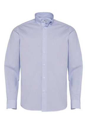 LOJA DAS MEIAS button-colar shirt - Blue