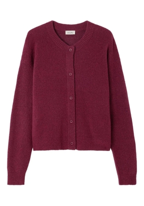 American Vintage Damsville button cardigan - Red