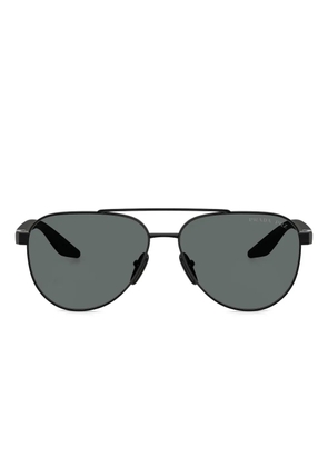 Prada Linea Rossa pilot-frame sunglasses - Black