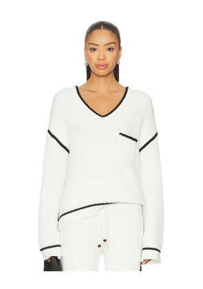 Sancia Inka Knit Jumper in White. Size M. Also in S, XS.