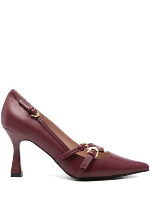 Coccinelle Fernanda buckle-detail pointed-toe pumps - Red