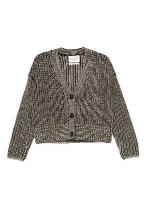Marc O'Polo buttonned knit cardigan - Brown