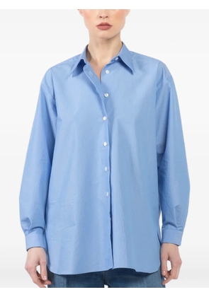 Dusan long-sleeved buttoned shirt - Blue