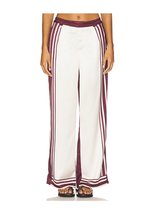 SEVEN WONDERS Zara Tailored Pant in Wine. Size L. Also in M, S, XL, XS.