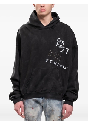 RRR123 Inri CVA hoodie - Black