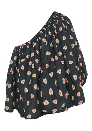 Zadig&Voltaire Pre-owned heart-pattern blouse - Black