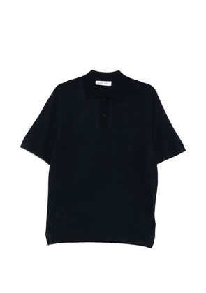 SAMSOE SAMSOE buttoned polo shirt - Blue