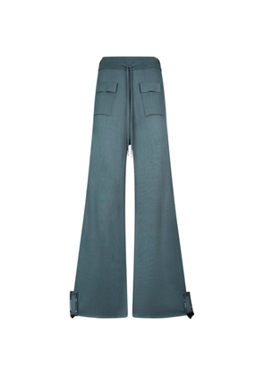 LIU JO drawstring-waistband track pants - Green