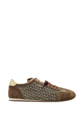 Kurt Geiger London Islington lace-up fastening sneakers - Brown