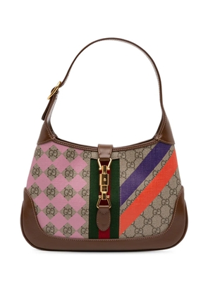 Gucci Pre-Owned 2016-2025 Small GG Supreme Web Geometric Jackie 1961 crossbody bag - Brown