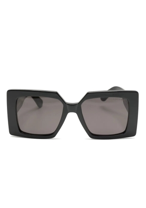 Juun.J embossed internal logo sunglasses - Black