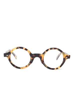 Family Affair Hopkins round-frame glasses - Brown