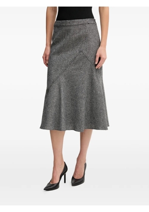 Pedro Del Hierro grey midi skirt