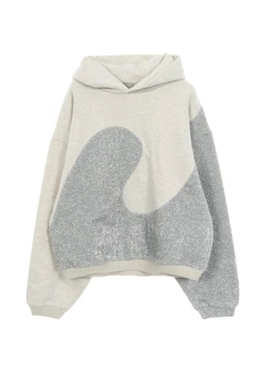 Christian Dior Pre-Owned x Dior x Erl cotton hoodie - Neutrals