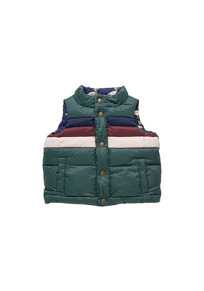 Pink Chicken Reversible Ellis Vest in Green. Size 2. Also in 3, 4, 6.