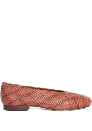 Sarah Chofakian Kintsugi ballet flats - Brown