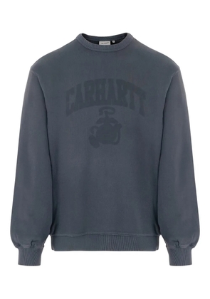 Carhartt WIP logo-print crew-neck sweatshirt - Blue
