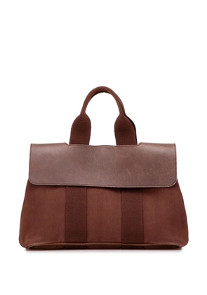 Hermès Pre-Owned 1990-2014 Toile and Swift Valparaiso PM handbag - Brown