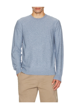 Theory Riland Crewneck Sweater in Blue. Size L. Also in M, S, XL/1X, XXL/2X.