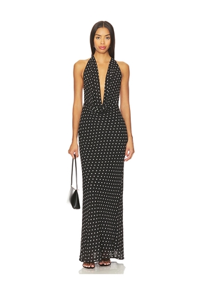 Runaway The Label Lexie Maxi Dress in Black. Size L. Also in M, S, XL, XS.