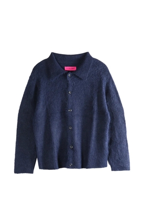 The Elder Statesman buttoned collared shirt - Blue