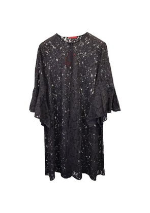 Carolina Herrera Vintage lace mini dress - Black