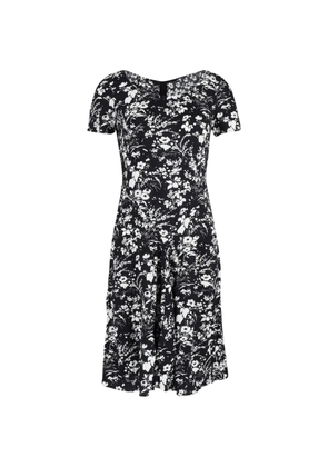 Prada Pre-Owned printed dress - Black