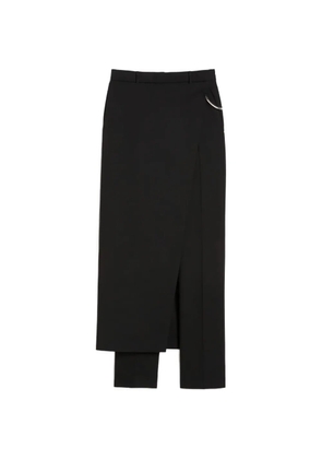 Max Mara Utopia chain-detail trousers - Black