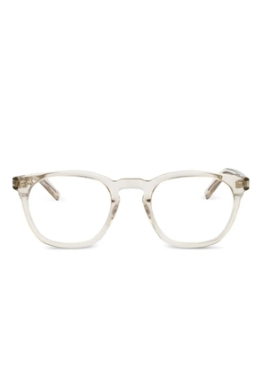 Saint Laurent Eyewear round-frame glasses - White