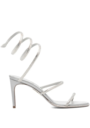 René Caovilla 100mm Cleo sandals - Silver