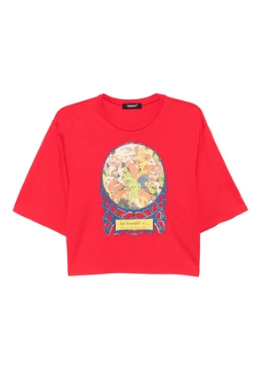 Undercover graphic-print cotton T-shirt - Red