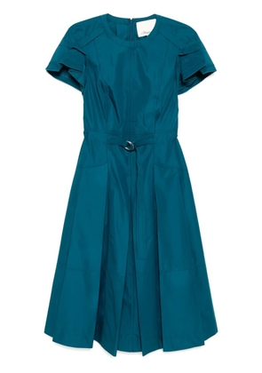 3.1 Phillip Lim petal-sleeves midi dress - Blue