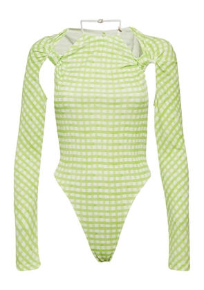 Jacquemus Pre-Owned Le Body Nodi bodysuit - Green