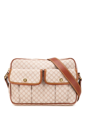 Celine Pre-Owned 2010 Macadam Canvas crossbody bag - Brown