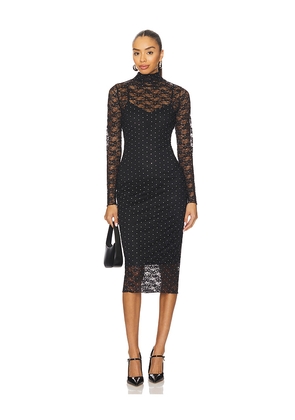 Steve Madden Vivienne Dress in Black. Size L. Also in M, S, XS.