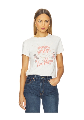 RE/DONE Vegas Classic Tee in White. Size M. Also in S, XS.