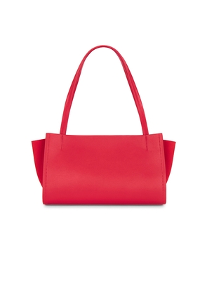 St. Agni Slim Wonton Tote in Red.
