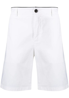 Department 5 logo patch bermuda shorts - White