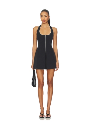 SNDYS Lyns Halterneck Dress in Black. Size L. Also in M, S, XL, XS, XXL, XXS.