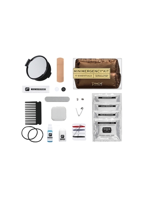 Pinch Provisions Puffer Minimergency Kit in Brown.