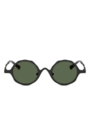 Emporio Armani round-frame sunglasses - Black