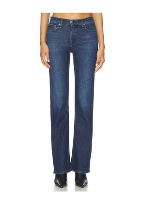 Rag & Bone Peyton Mid-Rise Bootcut Jeans in Blue. Size 24. Also in 25, 26, 27, 28, 29, 30, 32, 33, 34.
