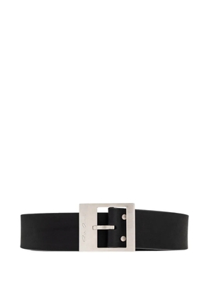 Rick Owens square-buckle belt - Black