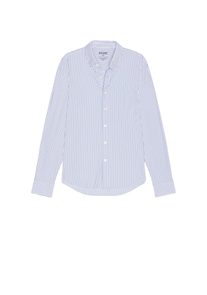 Rhone Slim Commuter Shirt in Blue. Size L. Also in M, S, XL/1X.
