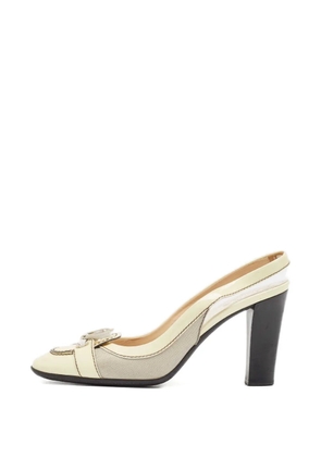 Tod's Vintage slingback pumps - Neutrals