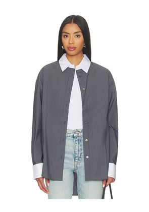 Sold Out NYC The Everything Shirt in Charcoal. Size L. Also in S, XS.