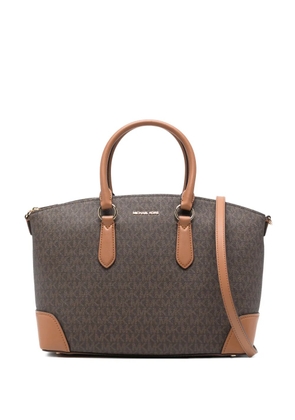 Michael Kors large Murphy monogram tote bag - Brown