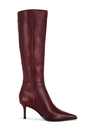Steve Madden Lingo Boot in Wine. Size 6. Also in 7, 7.5, 8, 9.5.